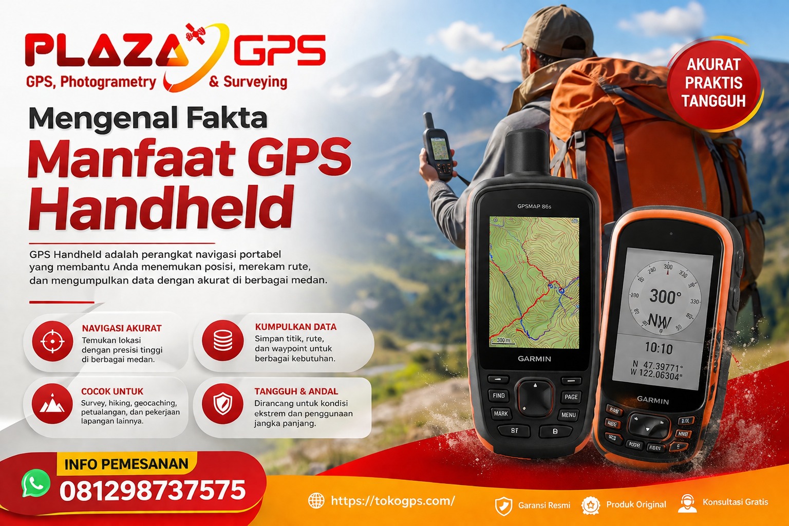 Mengenal Fakta Manfaat GPS Handheld