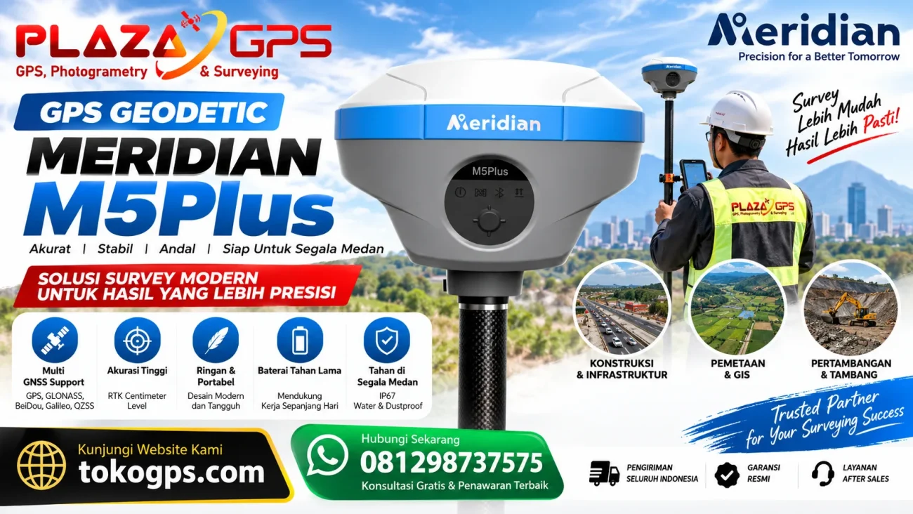 GPS GEODETIC MERIDIAN M5Plus