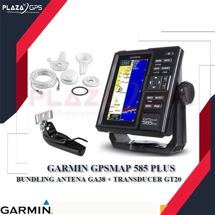GARMIN GPSMAP 585 Plus Transducer + Antenna GA38 Jual GARMIN GPSMAP 585 Plus Transducer + Antenna GA38 - Image 1