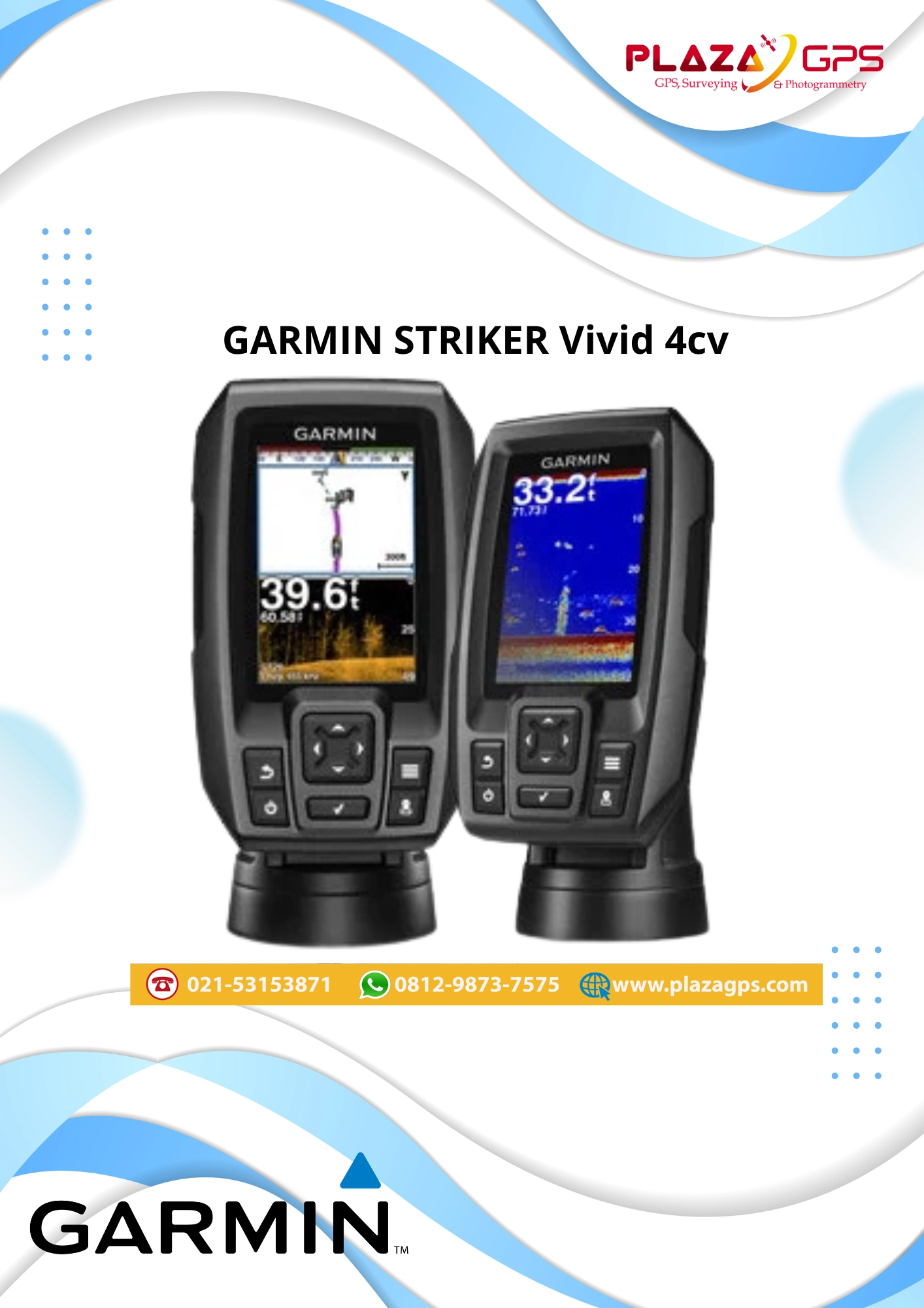 GARMIN STRIKER™ Vivid 4cv Jual GARMIN STRIKER™ Vivid 4cv - Image 1