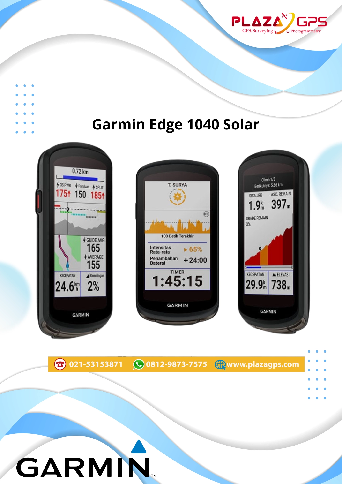 Garmin Edge 1040 Solar Jual Garmin Edge 1040 Solar - Image 1