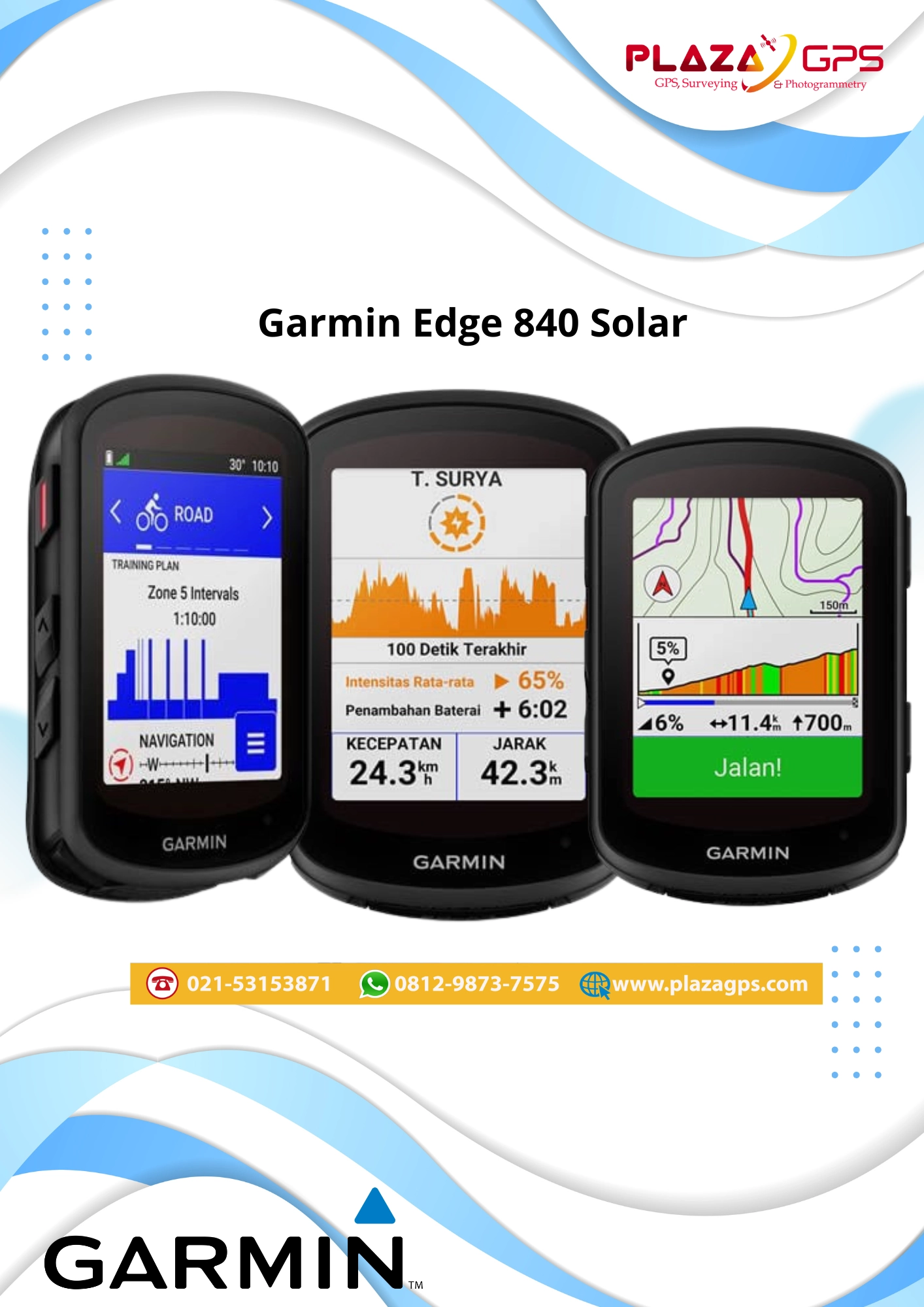 Garmin Edge 840 Solar Jual Garmin Edge 840 Solar - Image 1