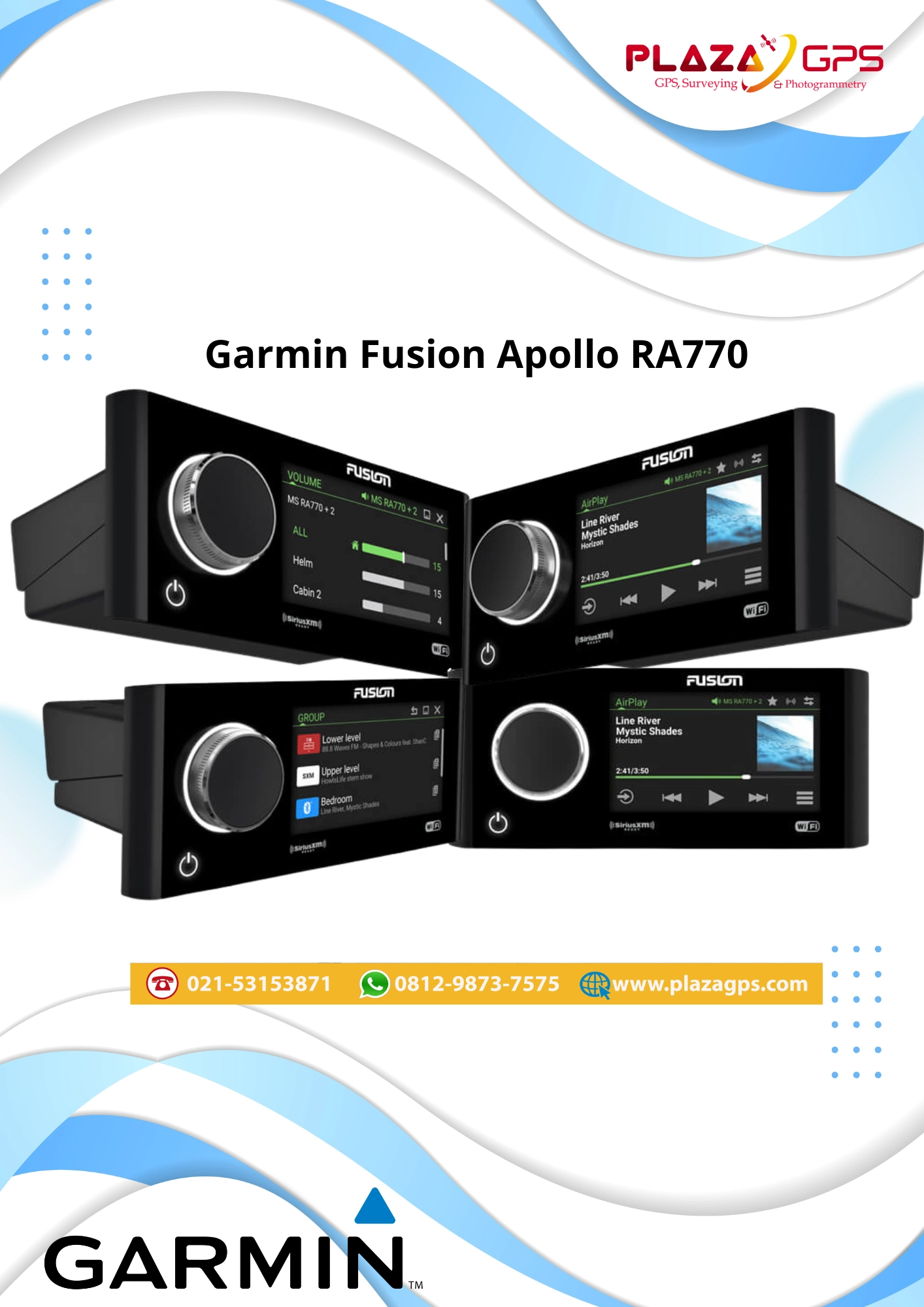 Garmin Fusion Apollo RA770 Jual Garmin Fusion Apollo RA770 - Image 1