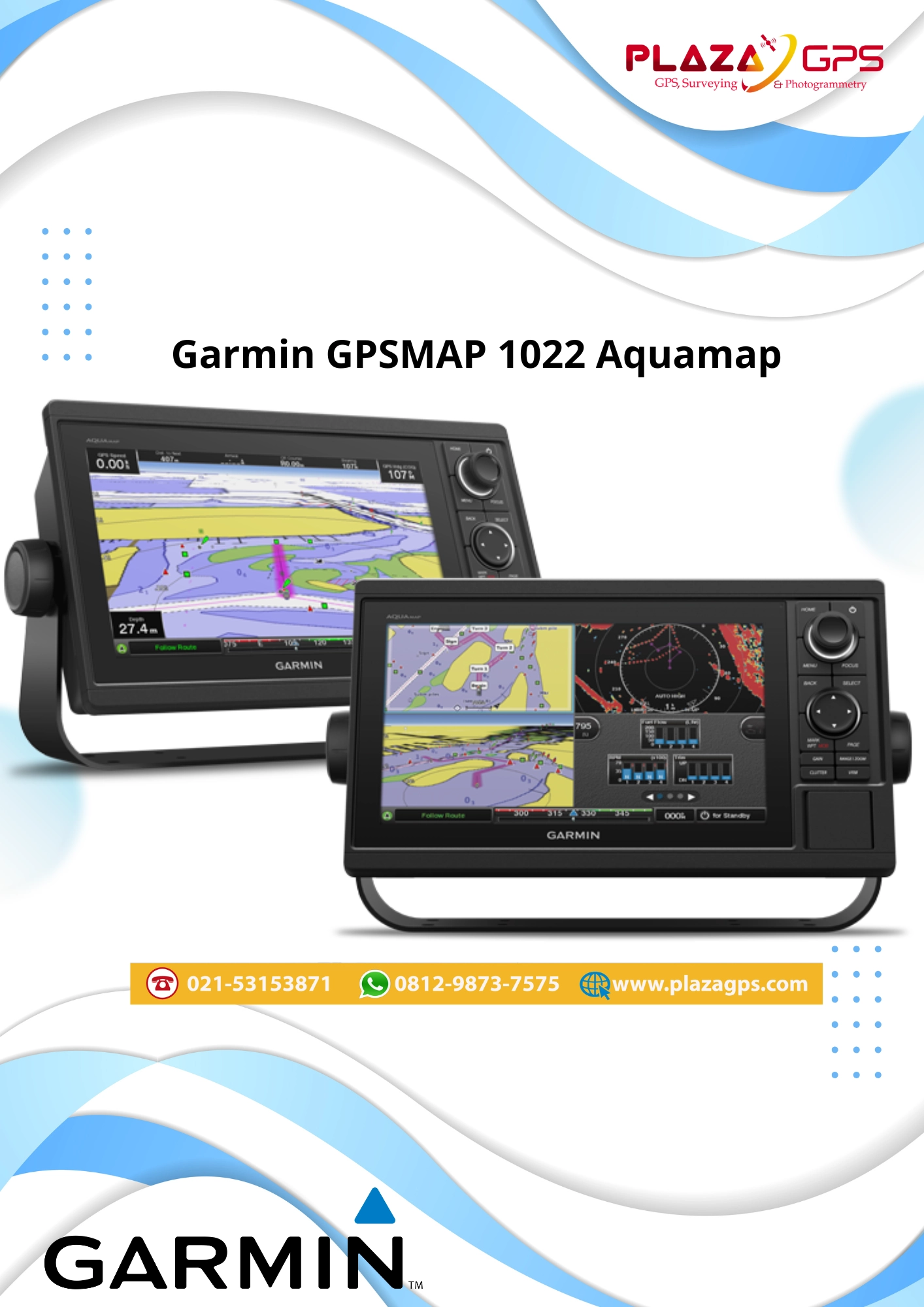 Garmin GPSMAP 1022 Aquamap Jual Garmin GPSMAP 1022 Aquamap - Image 1
