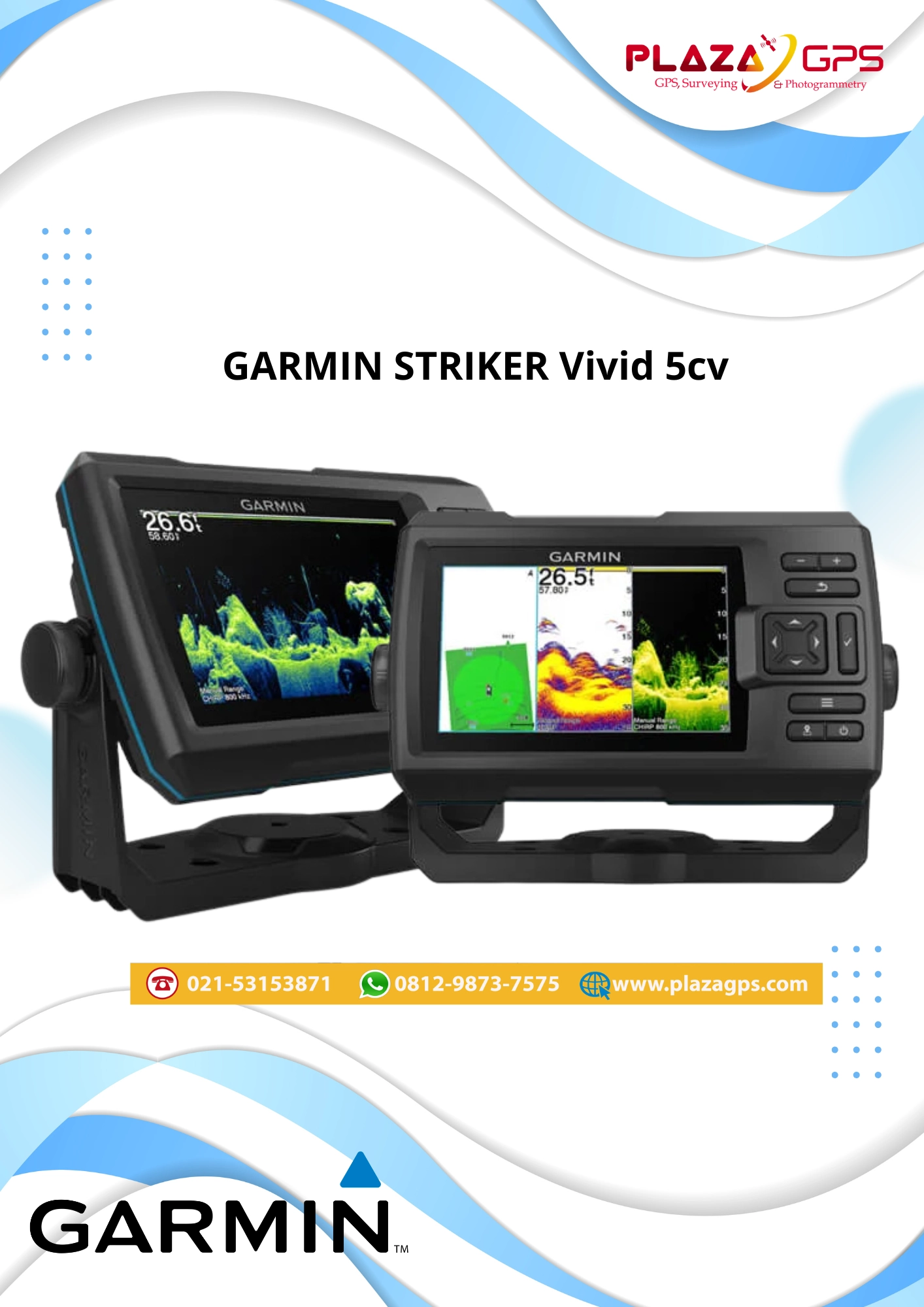 STRIKER™ Vivid 5cv, WW with GT20-TM transducer Jual STRIKER™ Vivid 5cv, WW with GT20-TM transducer - Image 1