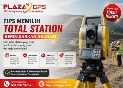 Tips Memilih Total Station Berdasarkan Akurasi