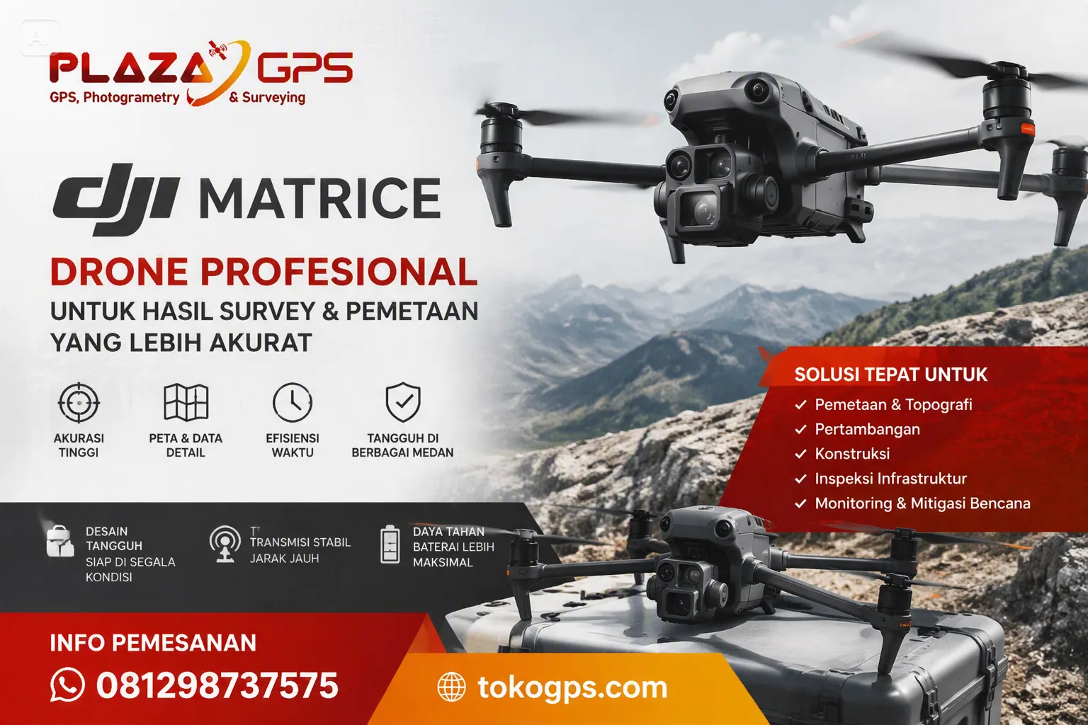 Distributor DRONE DJI MATRICE