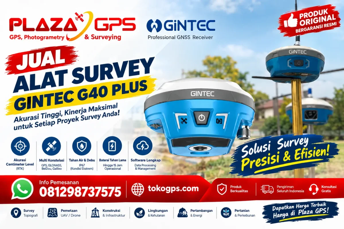 Jual Alat Survey Gintec G40 Plus