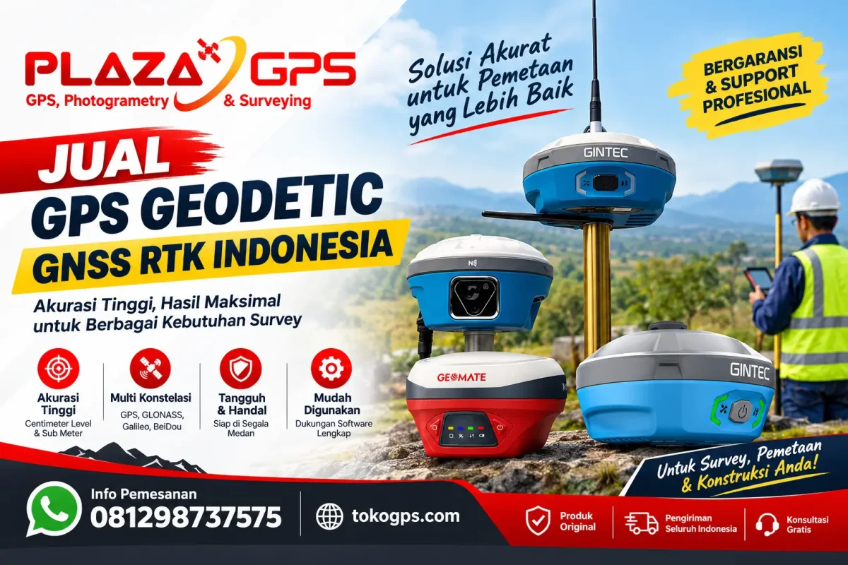 Jual Gps Geodetic GNSS RTK Indonesia