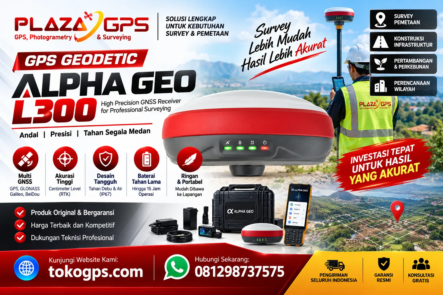 GPS GEODETIC ALPHA GEO L300