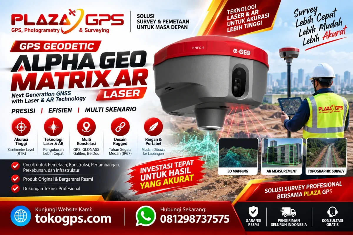 GPS GEODETIC ALPHA GEO MATRIX AR LASER
