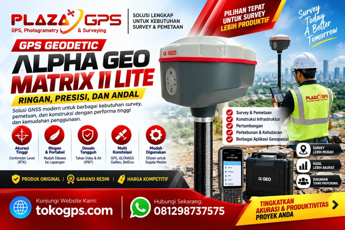 GPS GEODETIC ALPHA GEO MATRIX II LITE