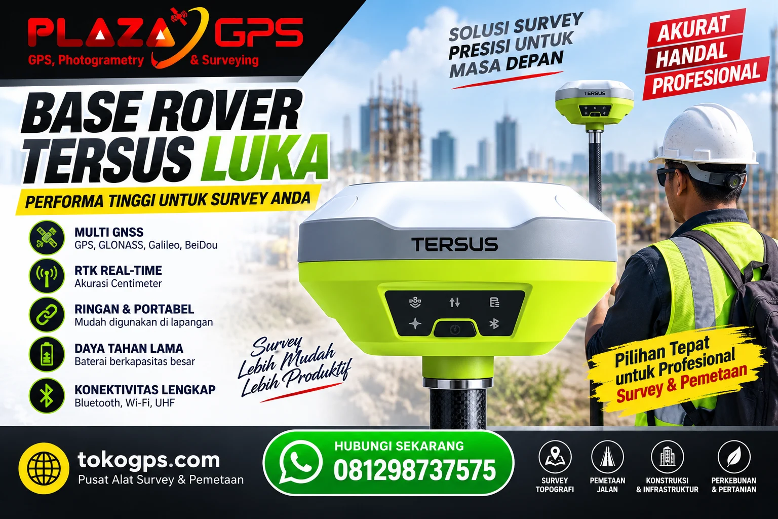 Base Rover Tersus Luka