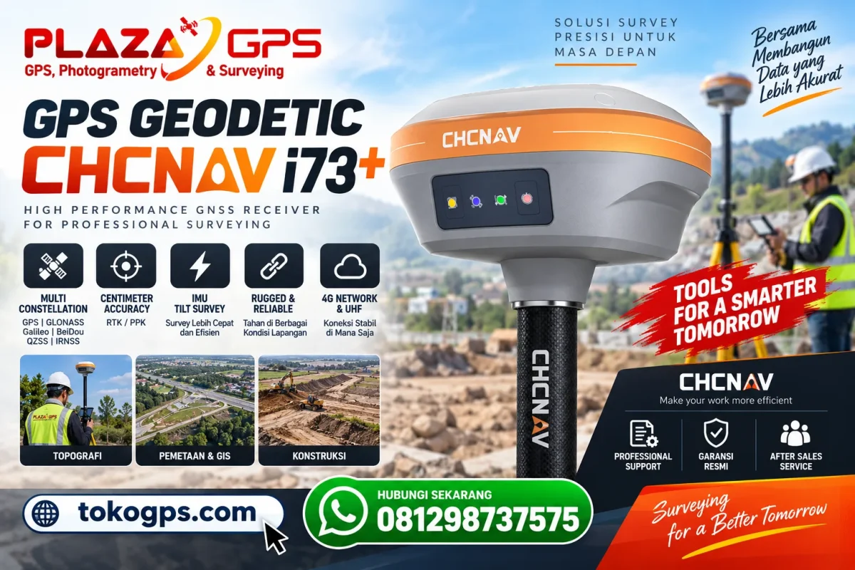 Jual GPS GEODETIC CHCNAV i73+