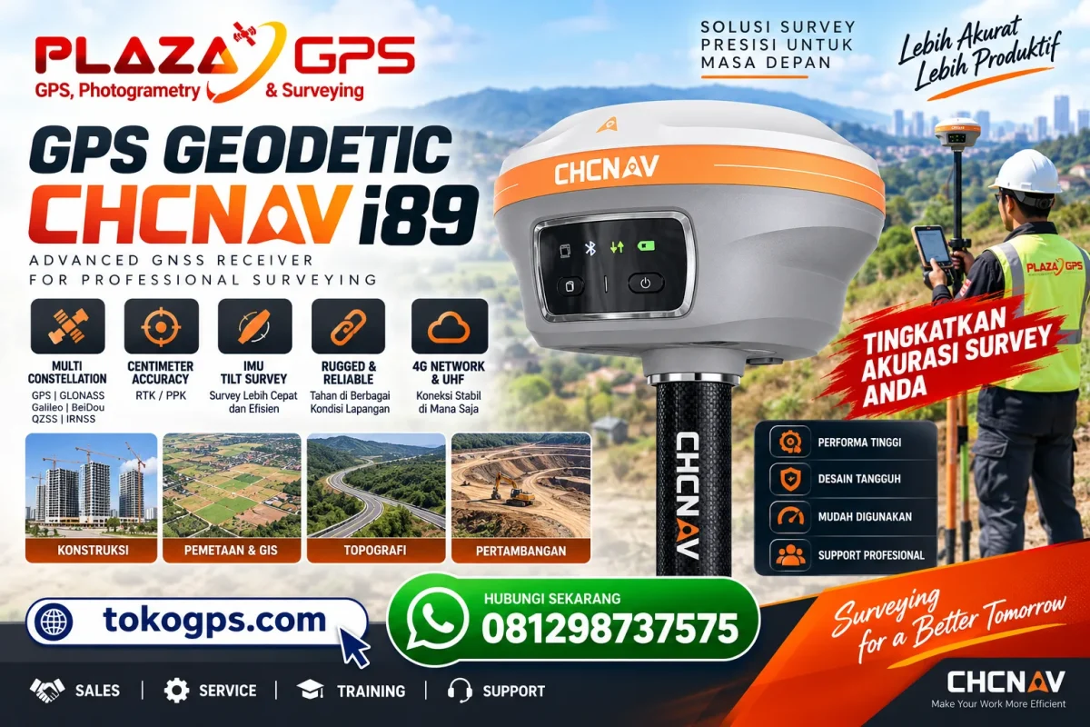 Jual GPS GEODETIC CHCNAV i89