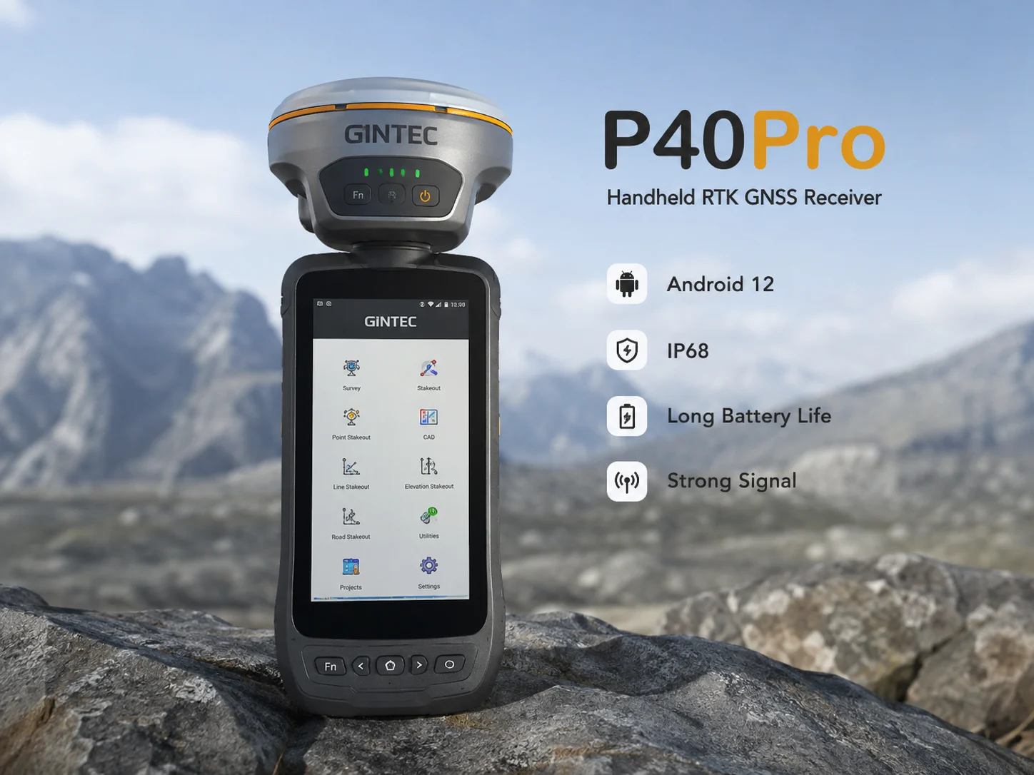 P40Pro Gintec Handheld RTK