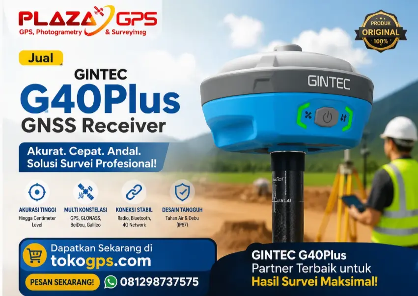 Jual GINTEC G40Plus GNSS Receiver
