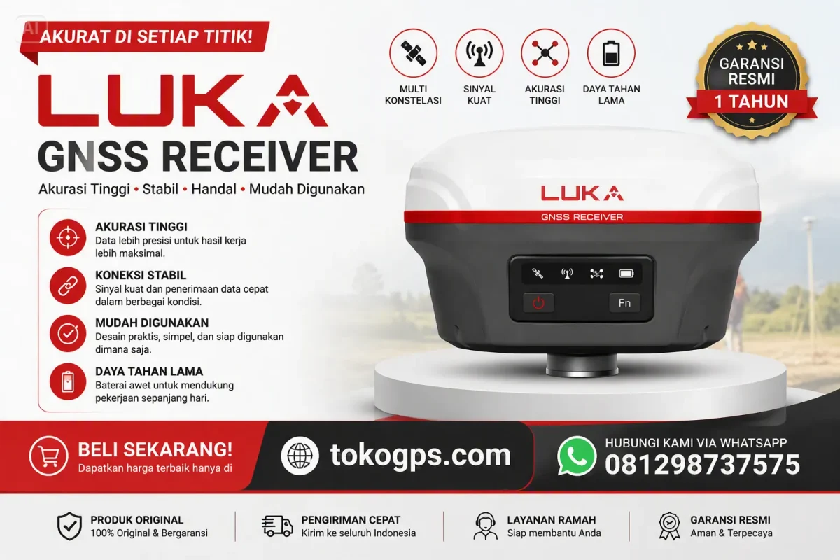 Distributor Online LUKA GNSS Receiver