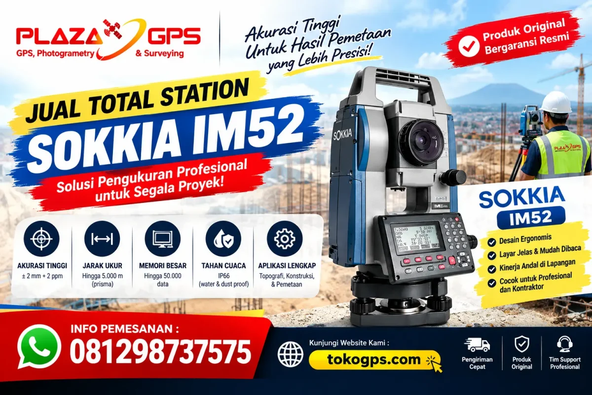 Jual Total Station SOKKIA IM52