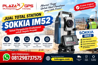 Jual Total Station SOKKIA IM52