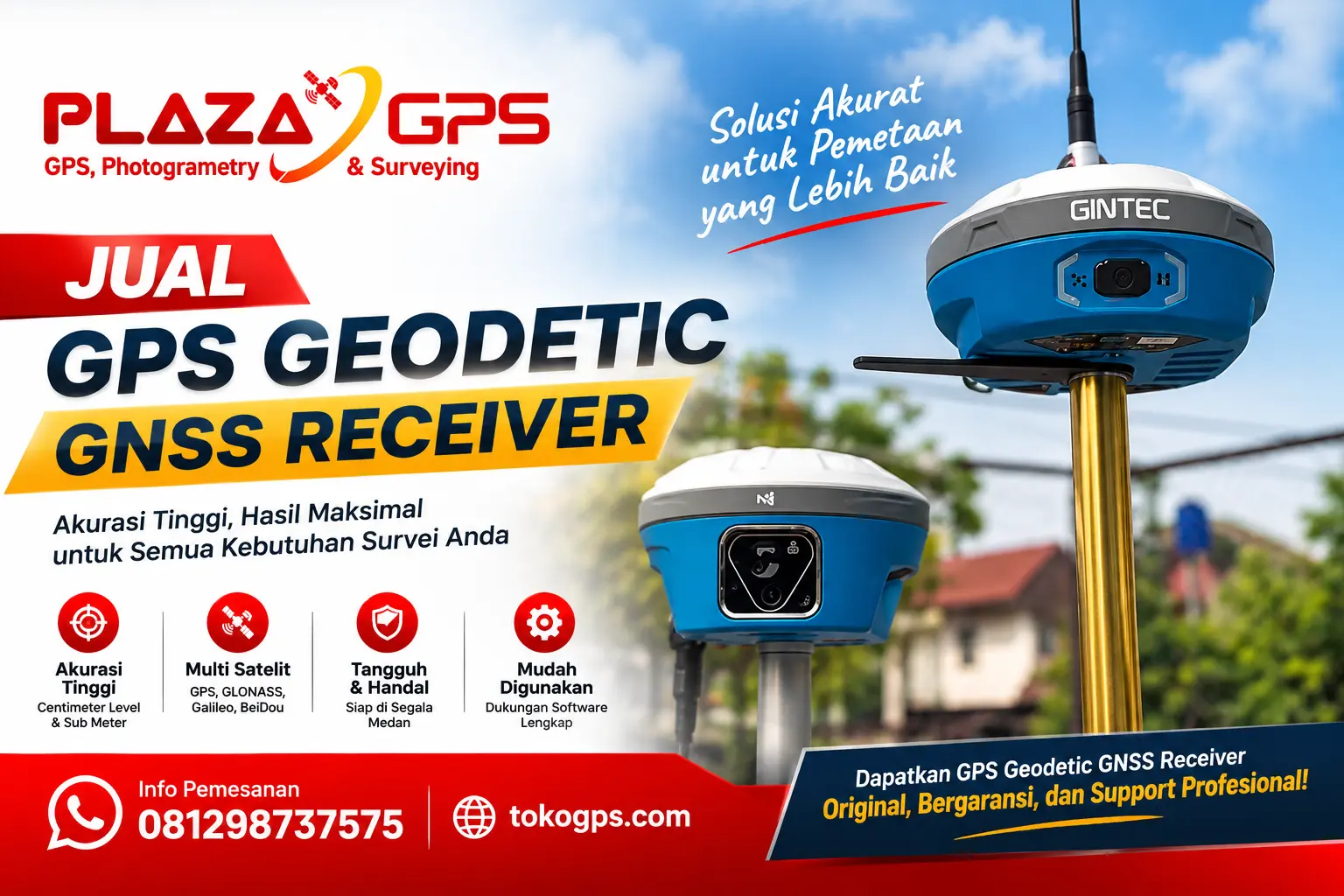Jual Gps Geodetic GNSS Receiver
