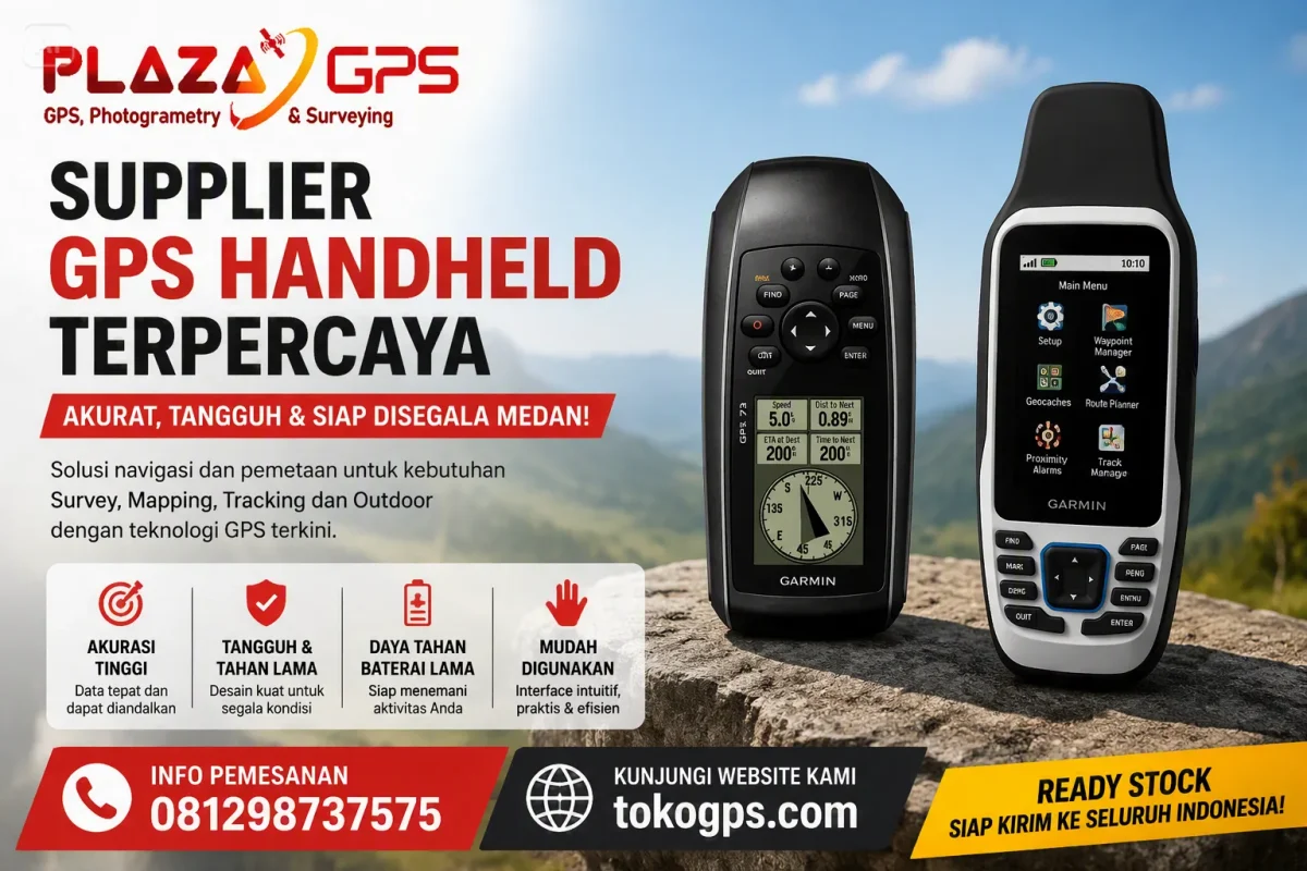 Supplier GPS Handheld Terpercaya