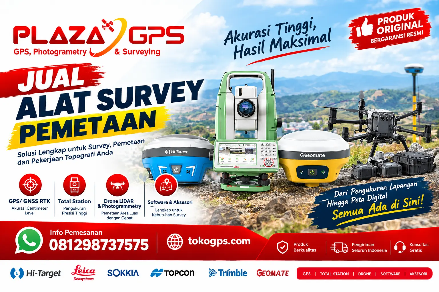 Alat Survey Pemetaan